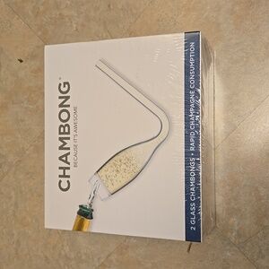 New Chambong Glass Set - Clear